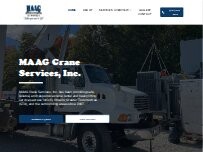 Website Screenshot MAAG Crane Services, Inc.
