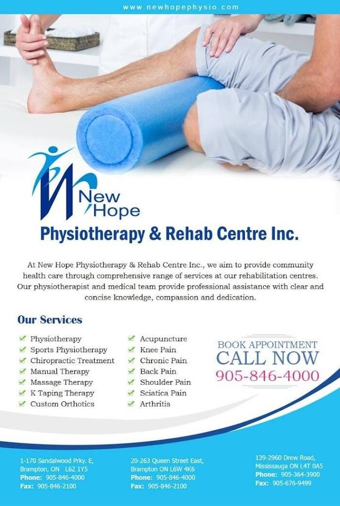 Images New Hope Physiotherapy Brampton