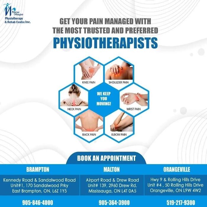 Images New Hope Physiotherapy Brampton