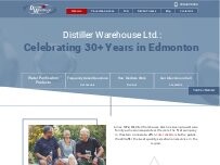 Website Screenshot Distiller Warehouse Ltd