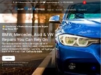 Website Screenshot Valley West Autohaus
