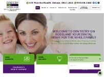 Website Screenshot Dentistry on Rossland