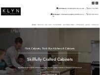 Website Screenshot Klyn Kitchens & Cabinets