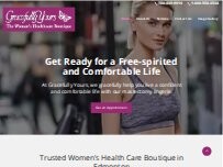 Website Screenshot Gracefully Yours