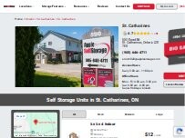 Website Screenshot Apple Self Storage