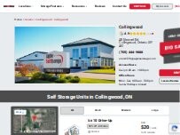 Website Screenshot Apple Self Storage