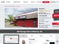 Website Screenshot Apple Self Storage