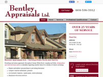 Screenshot for http://bentleyappraisals.ca