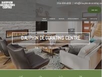 Website Screenshot Dauphin Decorating Centre