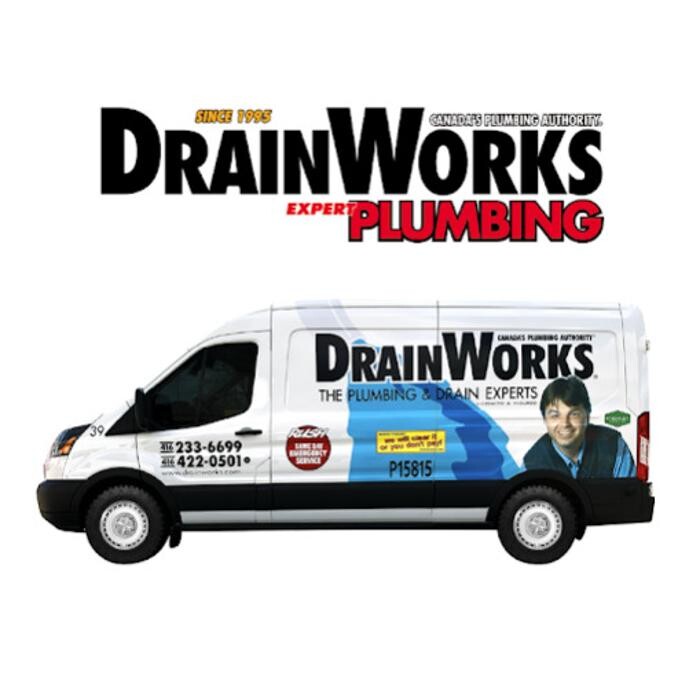 DrainWorks Plumbing Logo