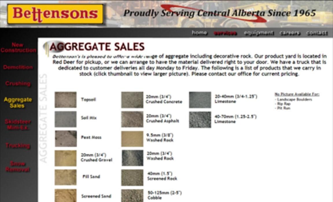 Images Bettenson's Sand & Gravel Co Ltd