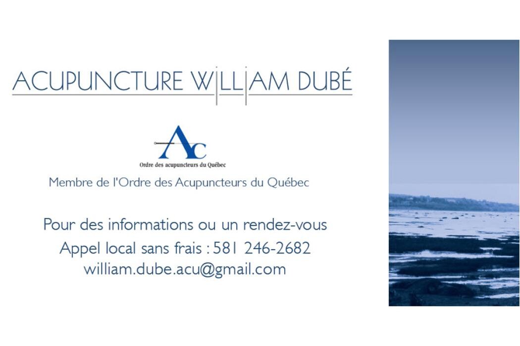 Images Acupuncture William Dubé
