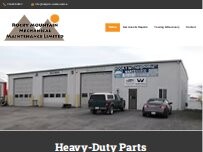 Website Screenshot Rocky Mountain Mechanical Maintenance Limited