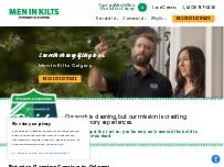 Website Screenshot Men in Kilts Calgary