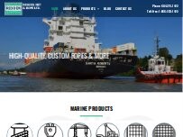 Website Screenshot Redden Net & Rope Ltd.