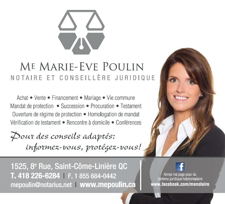 Images Marie-Eve Poulin notaire