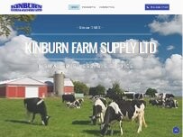 Website Screenshot Kinburn Farm Supply LTD