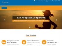 Website Screenshot Centre Santé Chiropratique St-Félicien