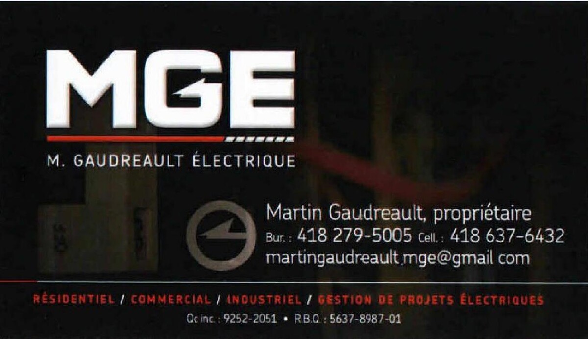 Images M. Gaudreault Électrique