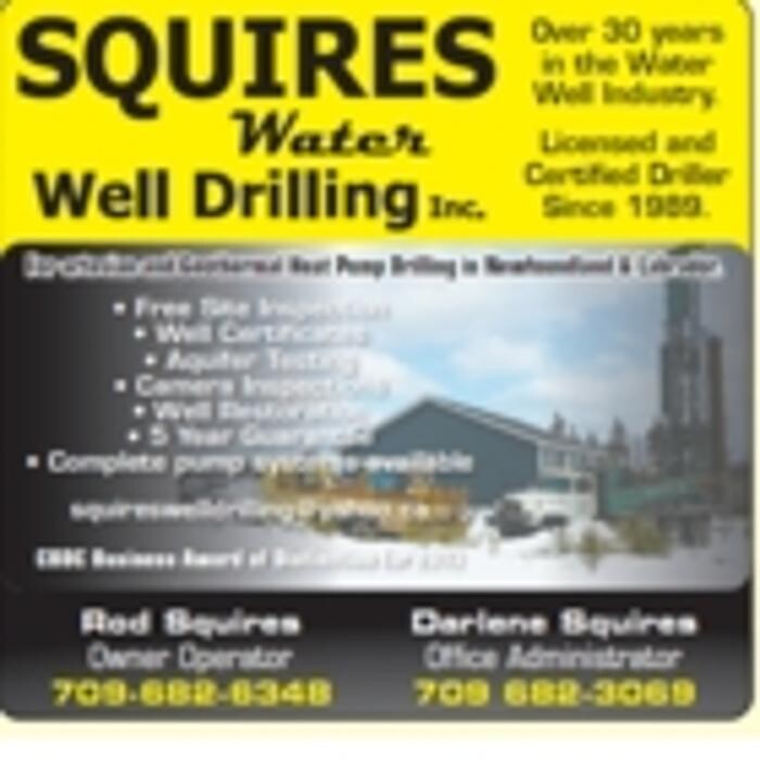 Images Squires Water Well Drilling Inc