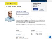 Website Screenshot Fountain Tire