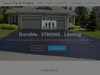 Dave's Tar & Feather website screenshot