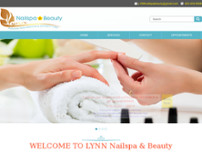 LYNN Nailspa & Beauty website screenshot