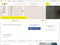 Stewart's Flooring Emporium website screenshot