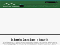 Screenshot for http://www.simonfraserdental.com/