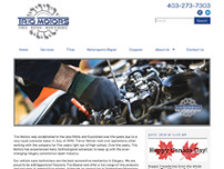 Trio Motors website screenshot