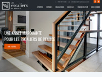 Les Escaliers de Beauce Inc website screenshot