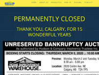 Home Improvement Warehouse Ltd website screenshot