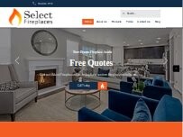 Website Screenshot Select Fireplaces Ltd