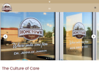 Hometown Dental website screenshot