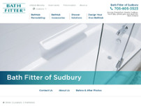 Bath Fitter website screenshot