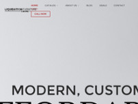 Liquidation Furniture & More website screenshot