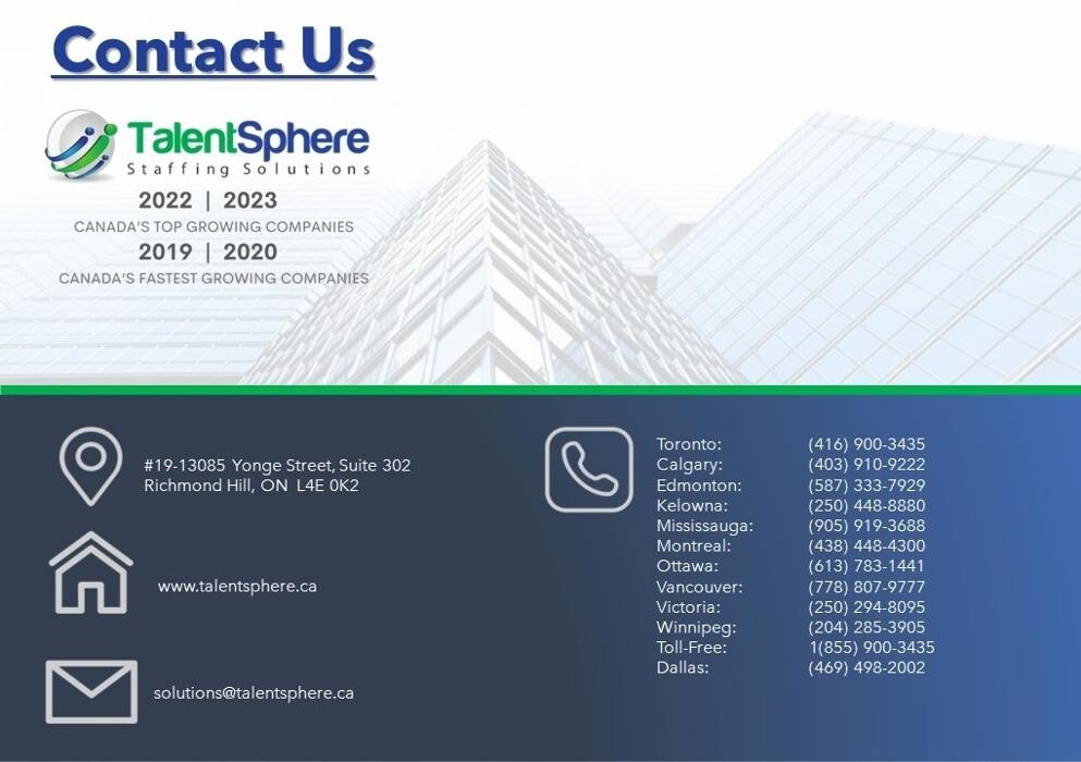 Images TalentSphere Staffing Solutions Inc