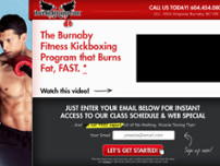 I Love Kickboxing website screenshot