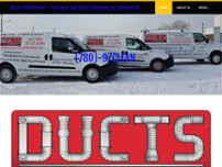 Ducts Unlimited website screenshot