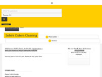 Selkirk Cistern Cleaning website screenshot