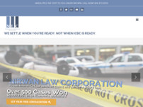 NIRWAN LAW CORPORATION website screenshot