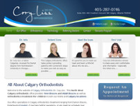 Cory Liss Orthodontics website screenshot