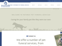 Pathway Pet Funeral Services Inc website screenshot