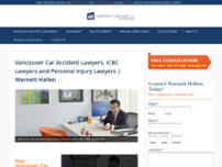 Warnett Hallen LLP website screenshot