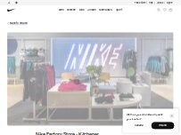 Website Screenshot Nike Factory Store - Kitchener