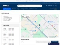 Website Screenshot RONA Blainville