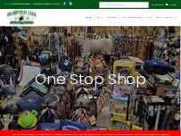 Website Screenshot Diamond H Tack Inc