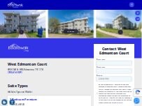 Website Screenshot West Edmonton Court