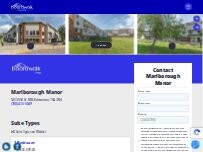 Website Screenshot Marlborough Manor