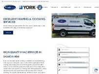 Website Screenshot Proair Heating & Cooling